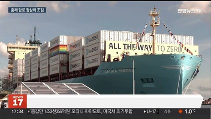 2위 해운사 머스크 "홍해 운항 재개 준비"…예멘 반군 도발은 계속