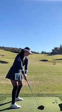 American Dream Let's Go! LPGA! Pro Kim Si-yeon’s driver shot! 아메리칸드림 Let's Go! LPGA! 김시연프로의 드라이버샷!