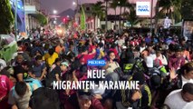 Größte Migranten-Karawane seit über einem Jahr marschiert los