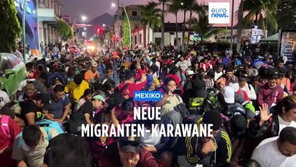 Größte Migranten-Karawane seit über einem Jahr marschiert los