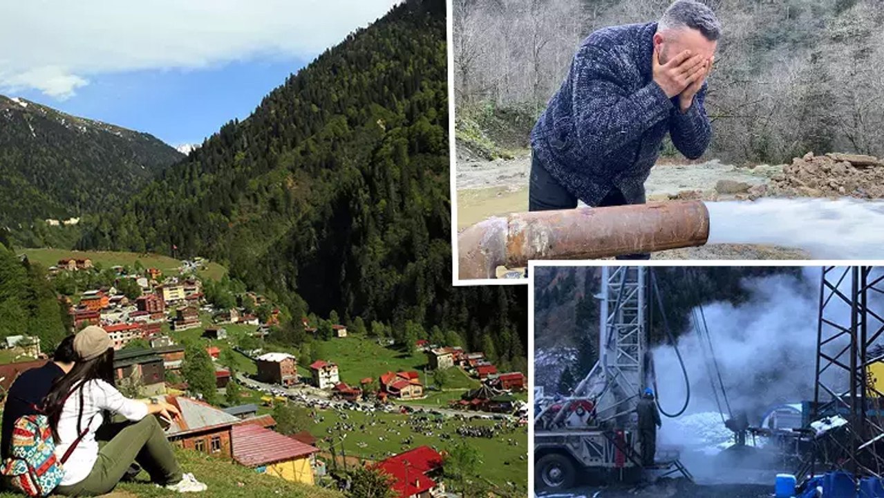 Ayder'de jeotermal keşif