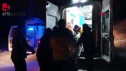 İş makinesi uçuruma yuvarlandı: İki ölü, iki yaralı