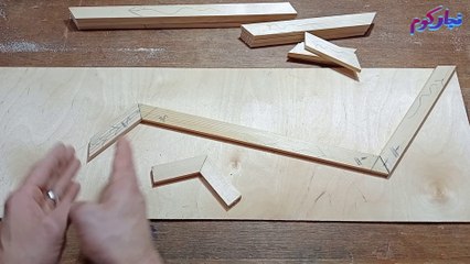 دباسة يدوى لمبتدئين النجاره Manual stapler for woodworking beginners