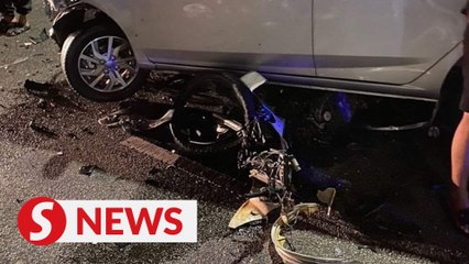 Two teens killed in three-vehicle crash in Melaka