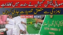 ECP releases the details regarding the nomination papers in Sindh