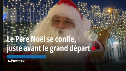 Le Père Noël se confie avant le grand départ