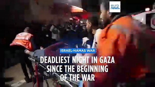 At least 68 killed in Israeli airstrike on refugee camp in Gaza