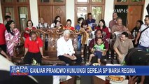 Capres Ganjar Pranowo Ucapkan Selamat Natal kepada Jemaat Gereja Katolik SP Maria Regina di Solo!