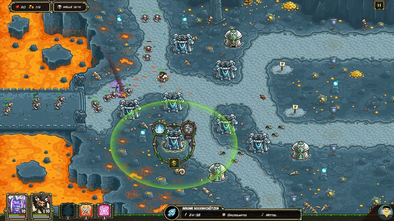 Godieth der finstere Balrog | Kingdom Rush Origins 32