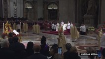 Pope Francis marks Christmas Eve mass at St. Peter's Basilica