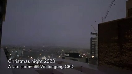 Christmas night storm, 2023 | Illawarra Mercury | December 25, 2023
