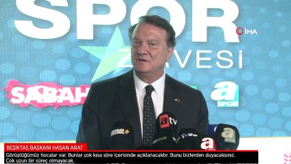 Hasan Arat'tan teknik direktör açıklaması