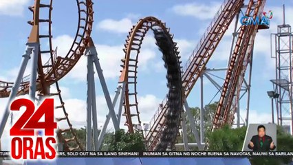 Extreme rides sa isang theme park, ginawang bonding ng pamilya at magbabarkada | 24 Oras