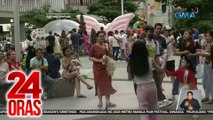 Pami-pamilyang namasyal, dagsa sa mga mall; may mga nanuod ng MMFF | 24 Oras