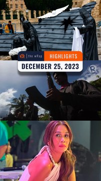 Rappler's highlights: Christmas in Bethlehem, CPP-NPA, Pokwang | The wRap | December 25, 2023