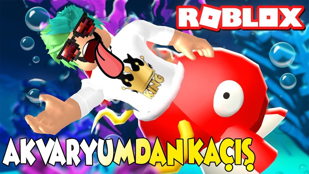 DEV AHTAPOT BENİ YEDİ | AKVARYUM KAÇIŞ [ ESCAPE THE AQUARIUM ]  | ROBLOX TÜRKÇE