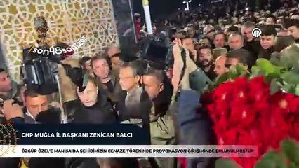 Balcı, "Özgür’e Manisa’da şehidimizin cenaze töreninde provokasyon girişiminde bulunulmuştur"