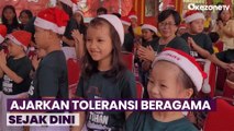 Klenteng Hok Tik Bio Gelar Perayaan Natal dan Barongsai Bagi Anak-Anak