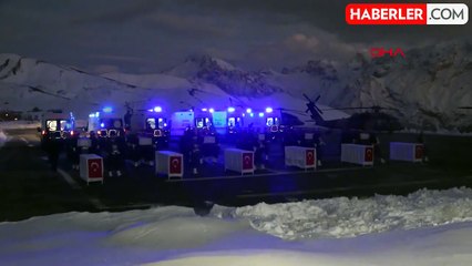 Kilit bölgesindeki çatışmada şehit olan 6 askerin cenazeleri memleketlerine uğurlandı