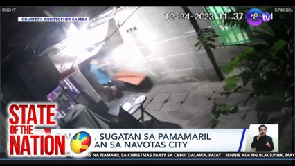 Dalawa, sugatan sa pamamaril sa inuman sa Navotas City | SONA