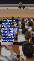 Immigration : combien d’argent rapportent les étudiants étrangers à l’économie française