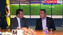 İBB Başkanı İmamoğlu, Fenerbahçe Başkanı Koç'u ziyaret etti