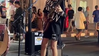 Queen On Street (14 y/o) | Linkin Park - In The End - Cover | Chartered Walking Street, Phuket, Thailand | 2023-12-17 20:00-22:00 GMT+7