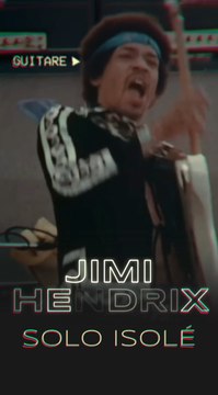 Solo de guitare isolé de Jimi HENDRIX