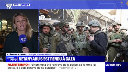 Le Premier ministre israélien, Benjamin Netanyahu s'est rendu à Gaza ce lundi 25 décembre