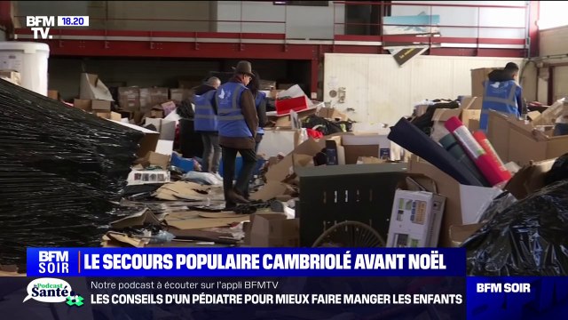 Je ne sais pas comment on va faire , le désespoir des bénévoles du Secours Populaire après le cambriolage d'un entrepôt