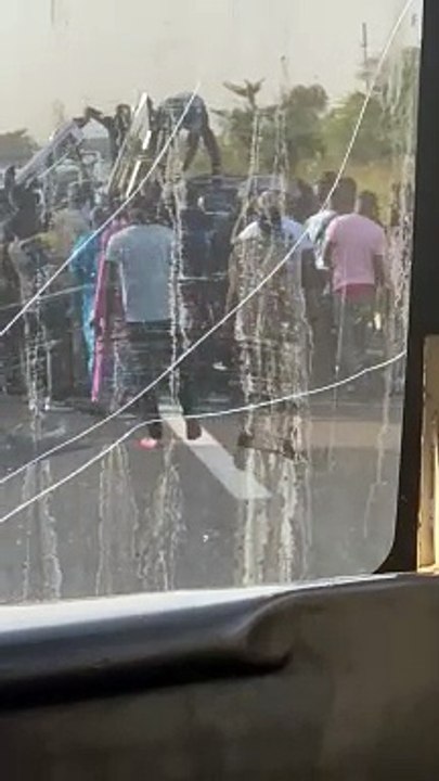 Accident sur l'autoroute à péage : des blessés enregistrés