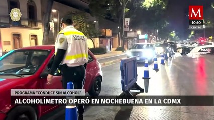 'El Torito' recibió a 52 infractores del alcoholímetro en Nochebuena