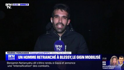 Homme retranché à Blessy: le quartier est plongé dans le noir alors que l'homme est toujours retranché