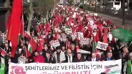 İstanbul ve Ankara’da on binler terörü ve İsrail’i lanetledi