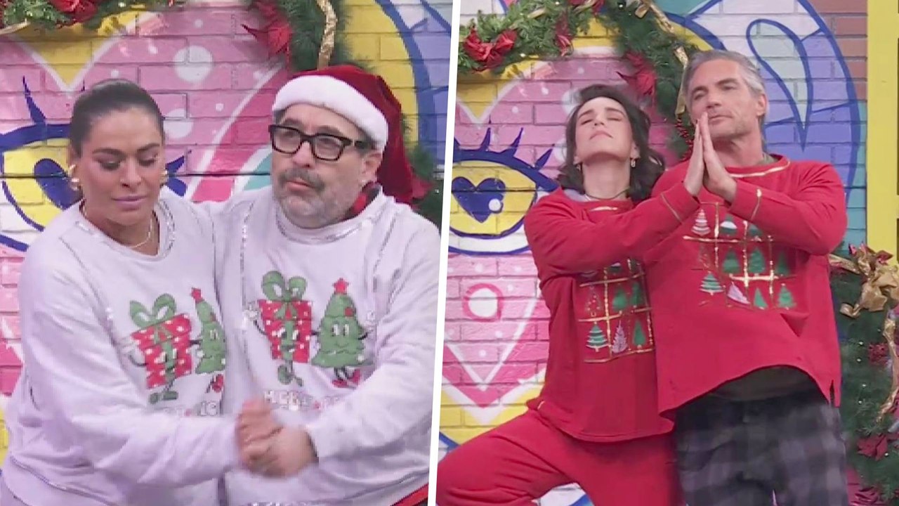 Andrea Legarreta, Tania Rincón y Víctor González demostraron que son los mejores “compas”