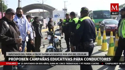 PVEM propone la difusión de campañas educativas para conductores