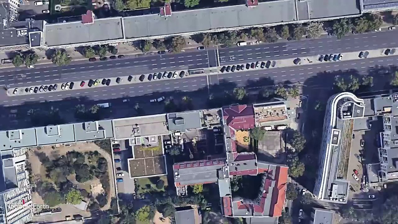 POV Überführungsfahrt Smart Elektro: Berlin - Charlottenburg - Jungfernheide