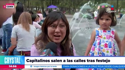 Capitalinos comienza a salir a las calles tras el festejo navideño