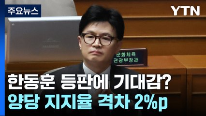 국민의힘-민주, 2%대 격차...한동훈 효과? [띵동 정국배달] / YTN