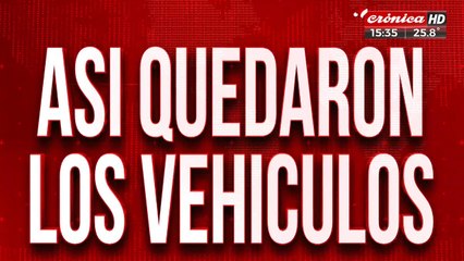 Choque fatal en Florencio Varela: así quedaron los vehículos