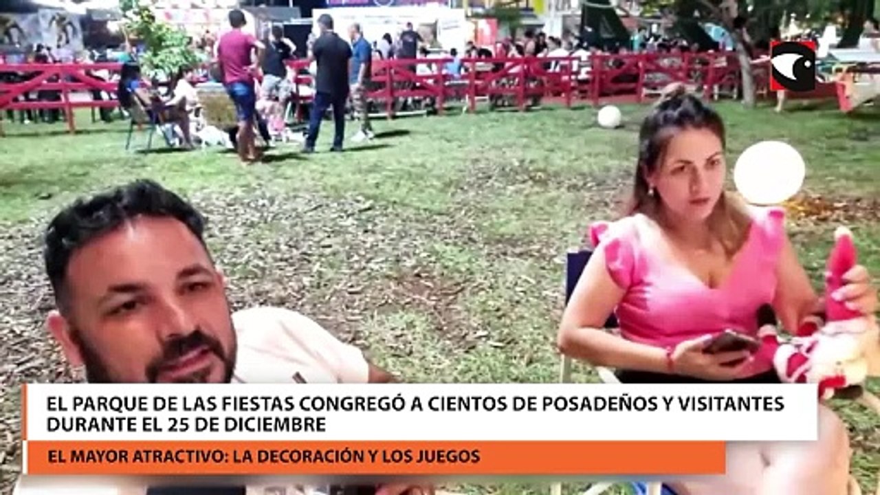 El Parque de las Fiestas congregó a cientos de posadeños y visitantes durante el 25 de diciembre