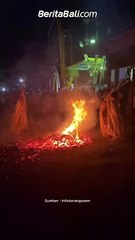 Sesolahan tarian sakral Sangyang Jaran Gading ring Pesamuan Agung