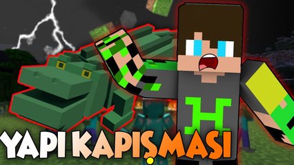 Timsah Adamı Yedi | Minecraft Yapı Kapışması