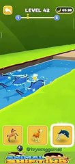 Level 42 | Animal Shifting: Transform Run | Balap Hewan #shorts #animalsforkids #gameplay #animalrace