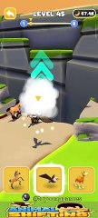 Level 45 | Animal Shifting: Transform Run | Balap Hewan #shorts #animalsforkids #gameplay #animalrace