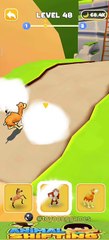 Level 48 | Animal Shifting: Transform Run | Balap Hewan #shorts #animalsforkids #gameplay #animalrace
