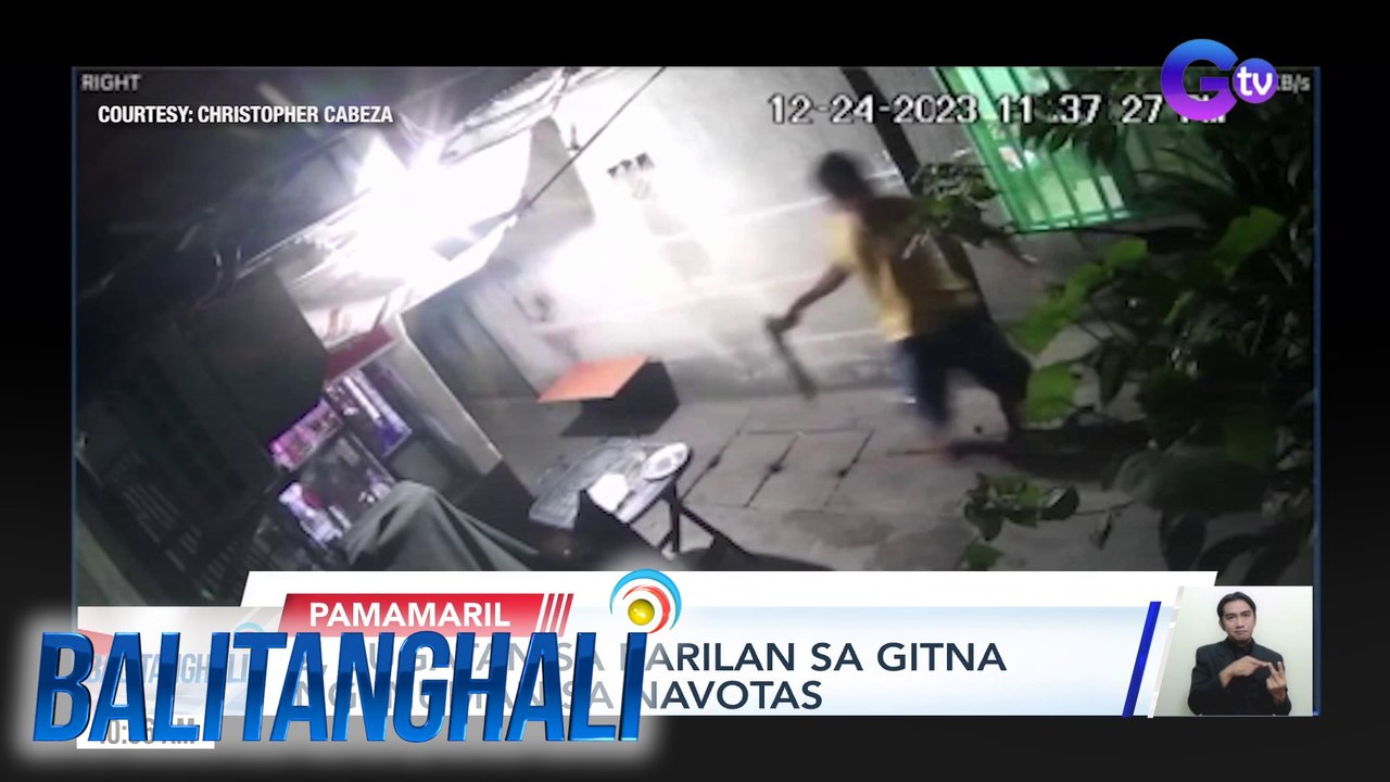 2, sugatan sa barilan sa gitna ng inuman sa Navotas | BT