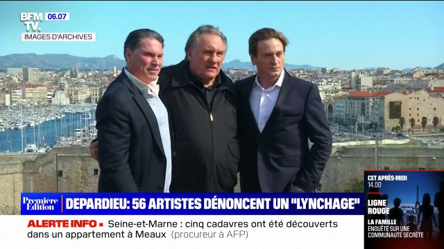 En soutien à Gérard Depardieu, une cinquantaine d'artistes dénoncent un lynchage dans une tribune
