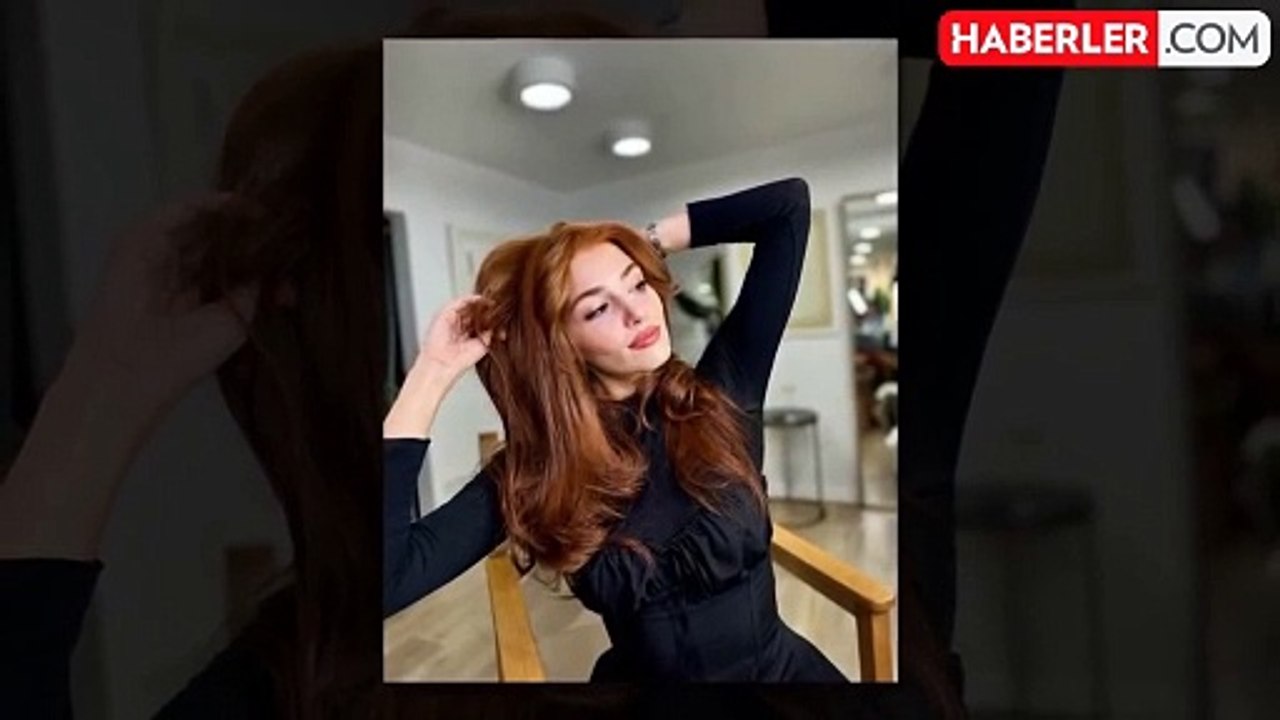 İmaj değiştiren Hande Erçel, saçlarını kızıla boyattı