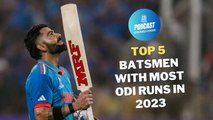 Top 5 Batsmen With Most ODI Runs In 2023